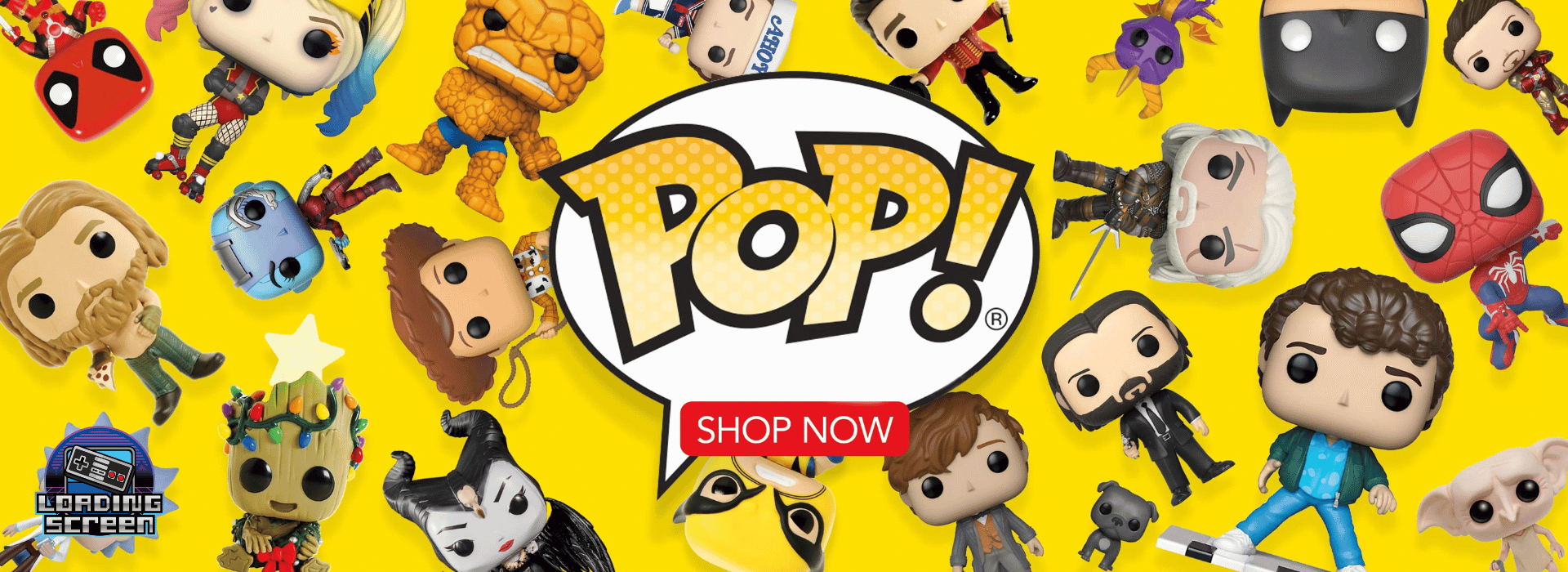Funko Pops Loading Screen