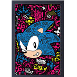 Sonic Emerald Club World Framed Print