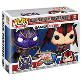 Funko Pop Marvel Gamerverse 2 Pack - Black Panther Vs. Monster Hunter