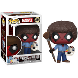 Funko Pop Marvel - Deadpool As Bob Ross