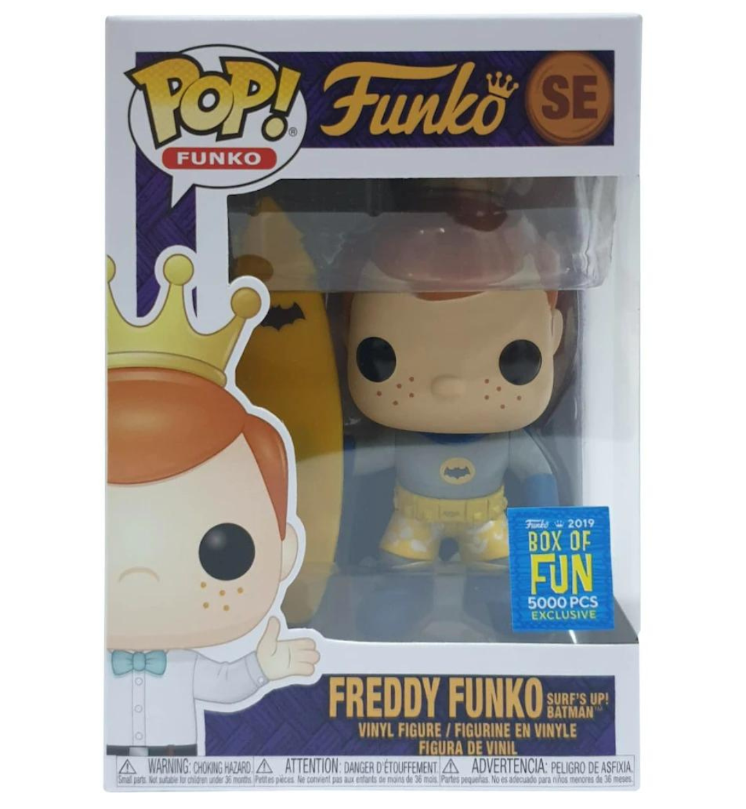 Funko Pop Funko Freddy Funko Surf s Up Batman Funko 2019 Box Of