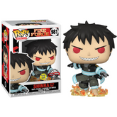 Funko Pop Fire Force - Shinra With Fire GITD Special Edition EX