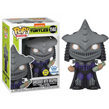 Funko Pop Teenage Mutant Ninja Turtles: Shredder With Weapon GITD Funko Shop EX