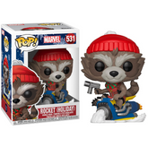 Funko Pop Marvel - Rocket (Holiday)