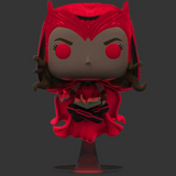 Funko Pop Marvel WandaVision - Scarlet Witch GITD Entertainment Earth EX