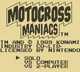 Motocross Maniacs (Loose)