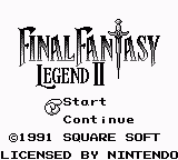 Final Fantasy Legend II (Loose)