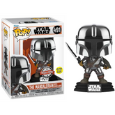 Funko Pop Star Wars - The Mandalorian w/ Darksaber GITD Special Edition EX