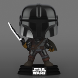 Funko Pop Star Wars - The Mandalorian w/ Darksaber GITD Special Edition EX