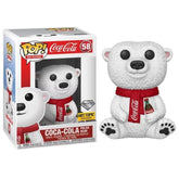 Funko Pop Coca-Cola Polar Bear Diamond Collection Hot Topic EX