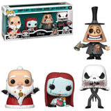 Funko Pop Nightmare Before Christmas 4 Pack Hot Top Exclusive