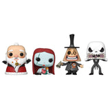 Funko Pop Nightmare Before Christmas 4 Pack Hot Top Exclusive