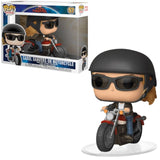Funko Pop Rides Captain Marvel - Carol Danvers On Motorcycle
