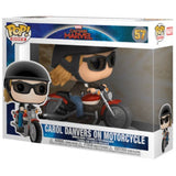 Funko Pop Rides Captain Marvel - Carol Danvers On Motorcycle