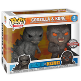 Funko Pop Godzilla vs Kong - Godzilla vs Kong 2-Pack Special Edition EX
