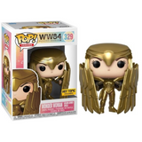 Funko Pop Wonder Woman WW84 - Wonder Woman Golden Armor Shield Hot Topic EX