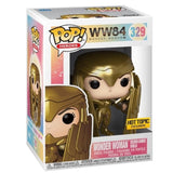 Funko Pop Wonder Woman WW84 - Wonder Woman Golden Armor Shield Hot Topic EX