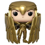 Funko Pop Wonder Woman WW84 - Wonder Woman Golden Armor Shield Hot Topic EX