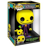 Funko Pop Disney The Nightmare Before Christmas - 10" Jack w/ Zero (Blacklight)