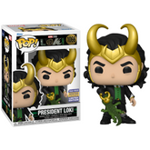 Funko Pop Marvel Loki - President Loki w/ Alligator Loki 2022 Winter Convention EX