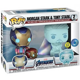 Funko Pop Avengers Endgame - Morgan Stark & Tony Stark (GITD) 2-Pack PIAB EX