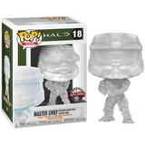 Funko Pop Halo - Master Chief w/ MA40 Assault Rifle In Active Camo Special Edition EX