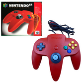 N64 Controller - Red (In Box, Condition Issues)