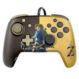 Nintendo Switch Wired Controller - The Legend Of Zelda Breath Of The Wild Edition