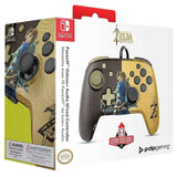 Nintendo Switch Wired Controller - The Legend Of Zelda Breath Of The Wild Edition