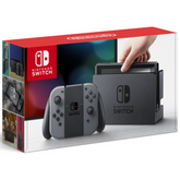 Nintendo Switch With Grey Joy-Con