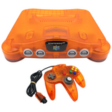 Nintendo 64 Funtastic Console w/ Controller - Fire Orange