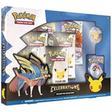 Pokémon TCG: Celebrations Deluxe Pin Zacian LV.X Booster Collection Box