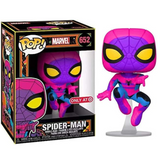Funko Pop Marvel - Spider-Man (Blacklight) Target EX