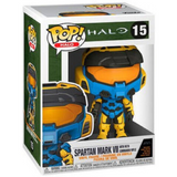 Funko Pop Halo - Spartan Mark VII w/ VK78 Commando Rifle (Yellow-Blue)
