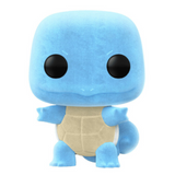 Funko Pop Pokemon - Squirtle Flocked Pop GameStop EX