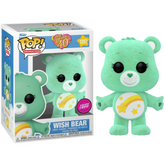 Funko Pop Care Bears 40th Anniversary - Wish Bear (Flocked) Chase EX
