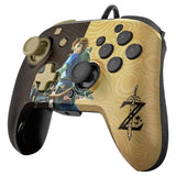 Nintendo Switch Wired Controller - The Legend Of Zelda Breath Of The Wild Edition