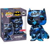 Funko Pop Batman Art Series - Batman (Blue) Target EX