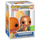 Funko Pop Pokemon - Charmander Metallic 2022 Summer Convention EX