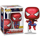 Funko Pop Spider-Man: No Way Home - Friendly Neighborhood Spider-Man (Metallic) Hot Topic EX