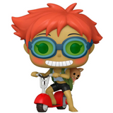 Funko Pop Cowboy Bebop - Ed & Ein On Scooter