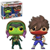 Funko Pop Gameverse Marvel vs Capcom - Gamora vs Strider 2-Pack