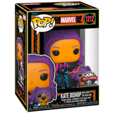 Funko Pop Marvel Hawkeye - Kate Bishop w/ Lucky The Pizza Dog (Blacklight) Special Edition