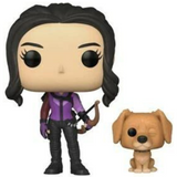 Funko Pop Marvel Hawkeye - Kate Bishop w/ Lucky The Pizza Dog