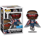 Funko Pop Marvel The Falcon & The Winter Soldier - Captain America Walmart EX