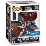 Funko Pop Marvel The Falcon & The Winter Soldier - Captain America Walmart EX