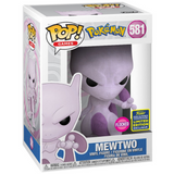 Funko Pop Pokemon - Mewtwo Flocked 2020 Summer Convention EX