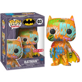 Funko Pop Batman Art Series - Batman (Orange & Yellow) Target EX