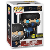 Funko Pop Mortal Kombat - Sub-Zero GITD Entertainment Earth EX