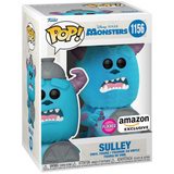 Funko Pop Disney Monsters - Sulley (Flocked) Amazon EX